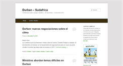 Desktop Screenshot of durban.redtercermundo.org.uy